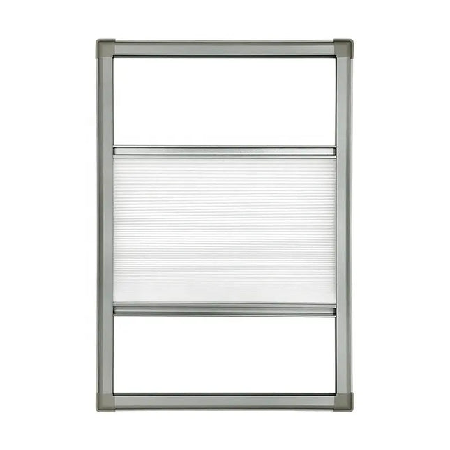 Easy-Click Pleated blind in frame - No drilling