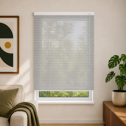 Cellular Pleated Blinds made to measure - Light gray