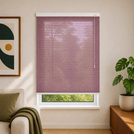 Cellular Pleated Blinds made to measure - Pink