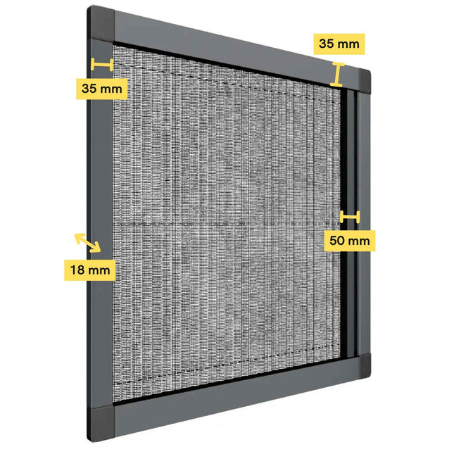 2 in 1 Insect Screen & Pleated Blinds