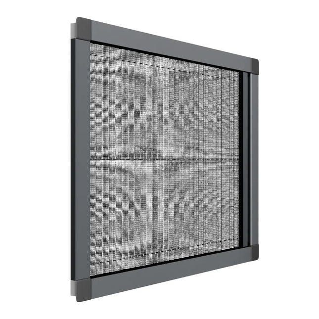 Sliding Pleated Fly Screen for Windows - No Drilling