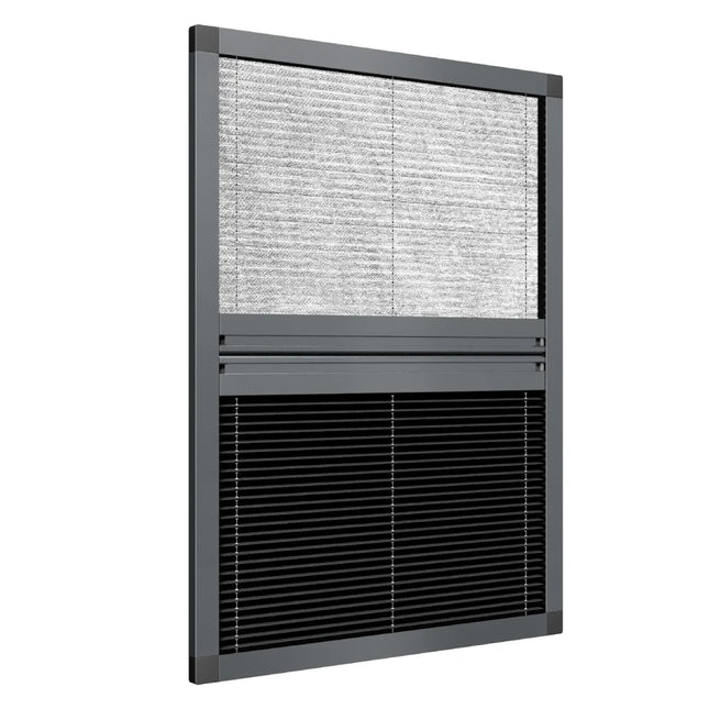2 in 1 Insect Screen & Pleated Blinds