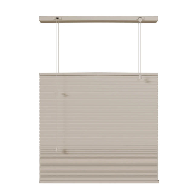 Pleated Honeycomb Blinds - Made to measure - Semi-transparent - Beige