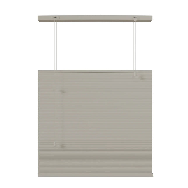 Pleated Honeycomb Blinds - Made to measure - Semi-transparent - Grey