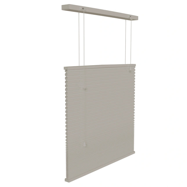 Pleated Honeycomb Blinds - Made to measure - Semi-transparent - Grey