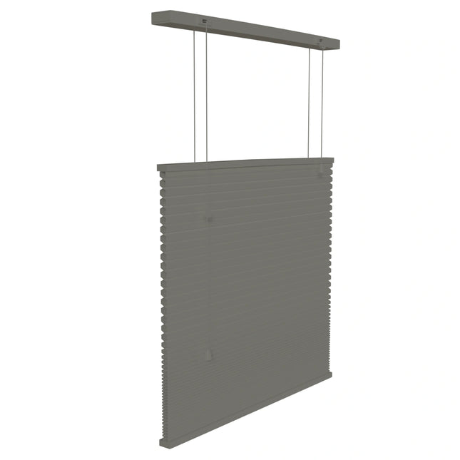 Pleated Honeycomb Blinds - Made to measure - Semi-transparent - Anthracite