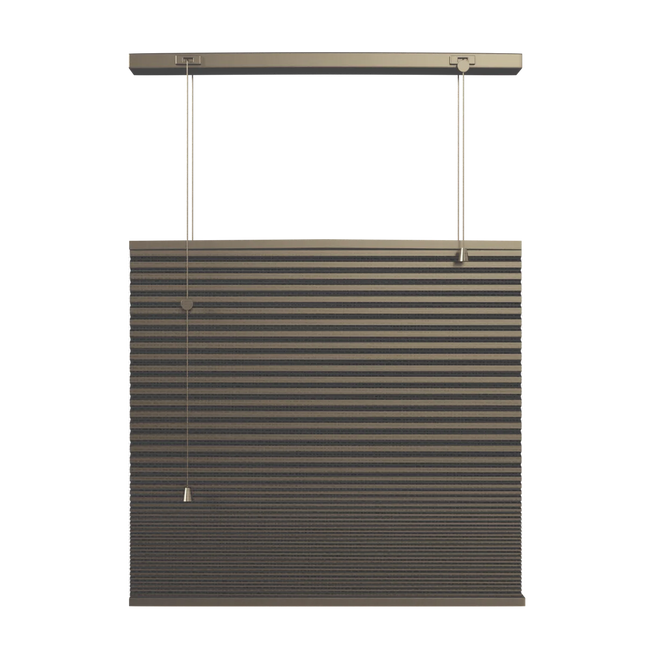 Pleated Honeycomb Blinds - Made to measure - Semi-transparent - Gold