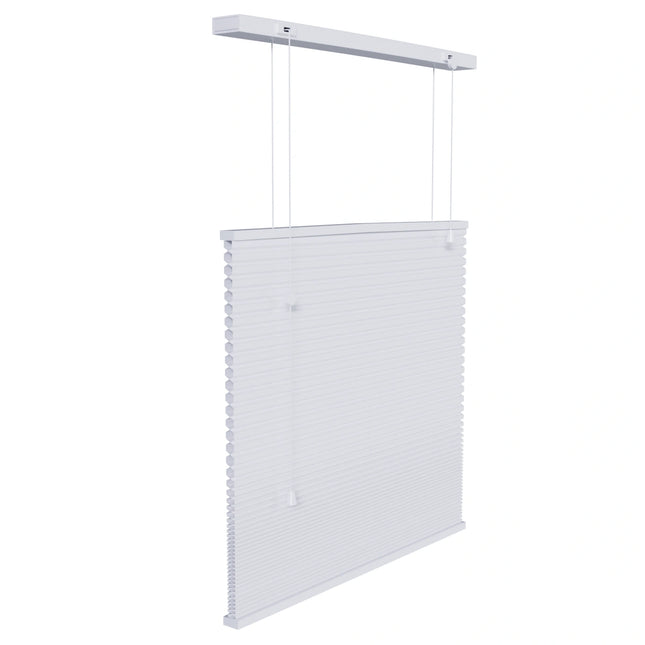 Pleated Honeycomb Blinds - Made to measure - Semi-transparent - White