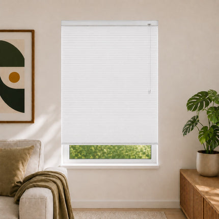 Cellular Pleated Blinds made to measure - White