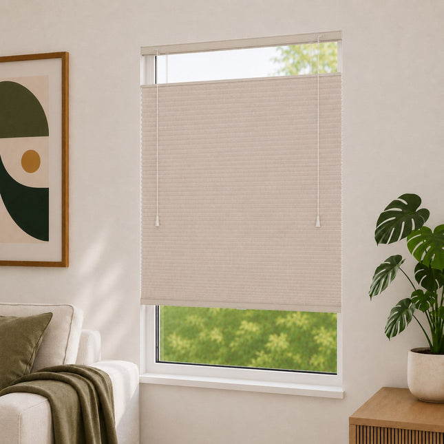 Cellular Pleated Blinds made to measure - Beige