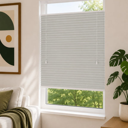 Cellular Pleated Blinds made to measure - Olive green