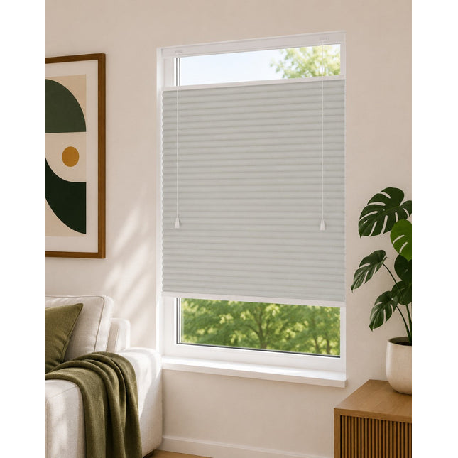 Cellular Pleated Blinds made to measure - Olive green