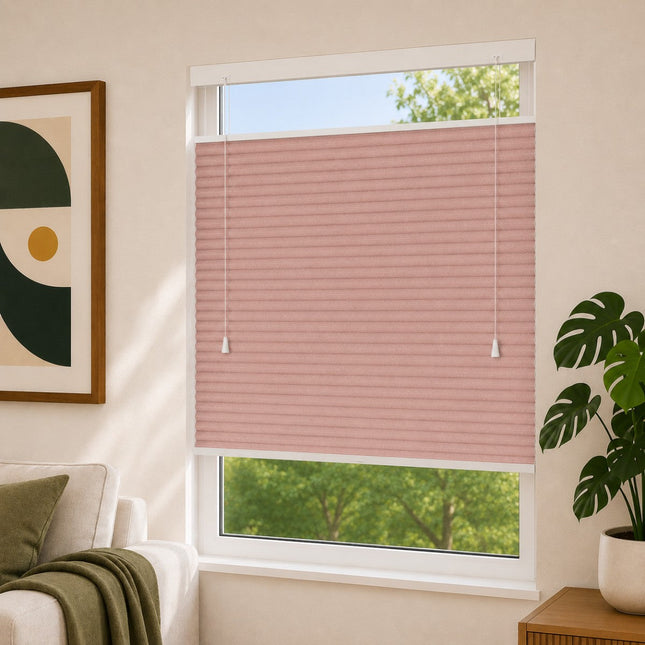 Cellular Pleated Blinds made to measure - Taupe