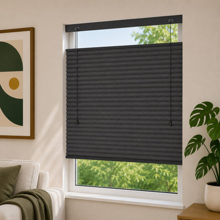 Cellular Pleated Blinds made to measure - Anthracite