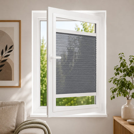 Color samples Pleated blinds No drill