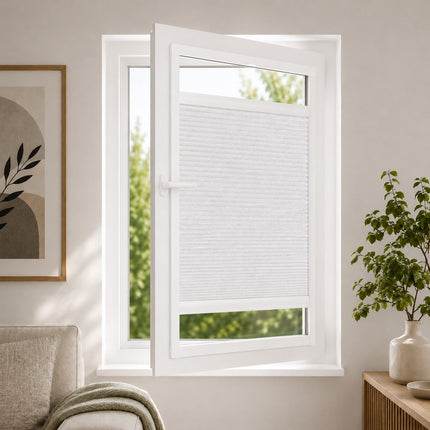 Color samples Pleated blinds No drill