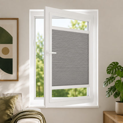 Color samples Pleated blinds No drill