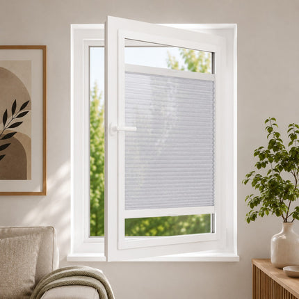 Color samples Pleated blinds No drill