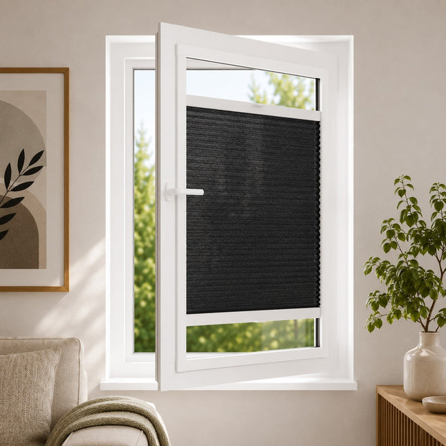Color samples Pleated blinds No drill