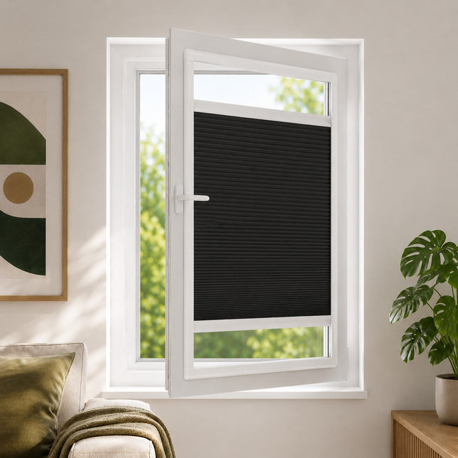 Color samples Pleated blinds No drill
