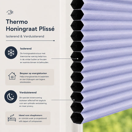 Cellular Pleated Blinds made to measure - Beige